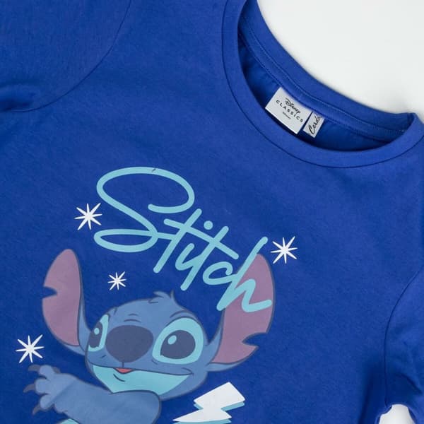 Pyjamas Barn Stitch Mörkblå - 14 år