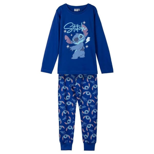 Pyjamas Barn Stitch Mörkblå - 14 år