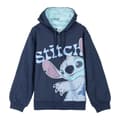 Miniatyrbild 1 av 5: Tröja med huva Unisex Stitch Mörkblå - 6 år