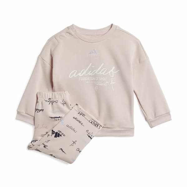 Träningsoverall, Barn Adidas Brand Love Jogger Rosa - 12-18 månader