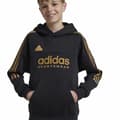 Miniatyrbillede 3 af 5: Unisex Hættetrøje Adidas Tiro Nations Pack Sort - 11-12 år