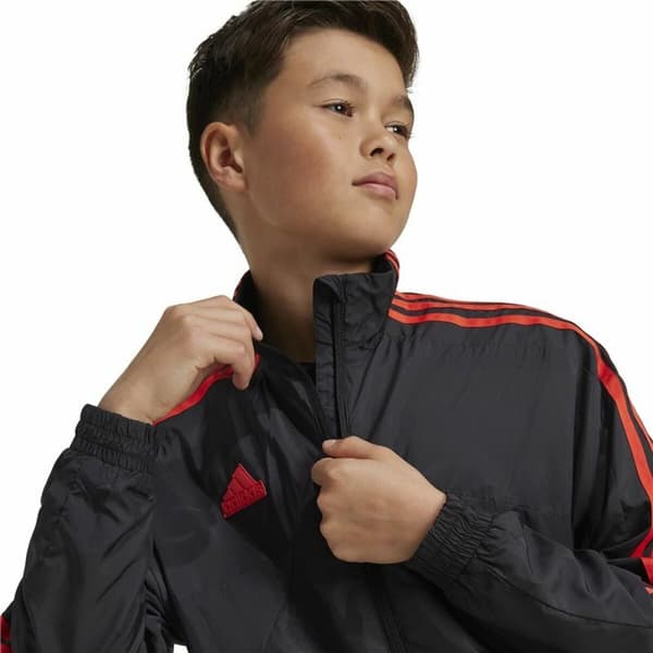 Sweaters uden Hætte Adidas Tiro Woven Tracktop Sort - 15-16 år