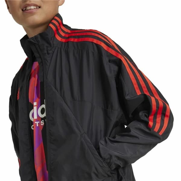 Sweaters uden Hætte Adidas Tiro Woven Tracktop Sort - 15-16 år