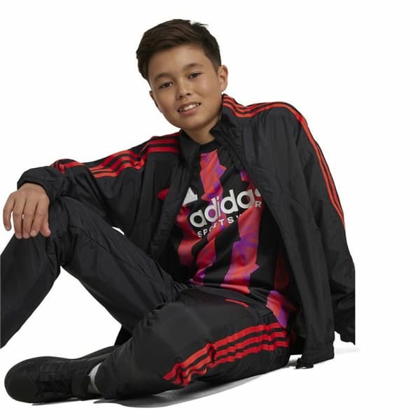 Sweaters uden Hætte Adidas Tiro Woven Tracktop Sort - 15-16 år