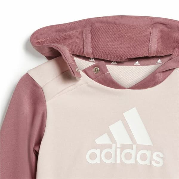Træningsdragt til børn Adidas Essentials Colorblock Grå Pink - 3-6 måneder