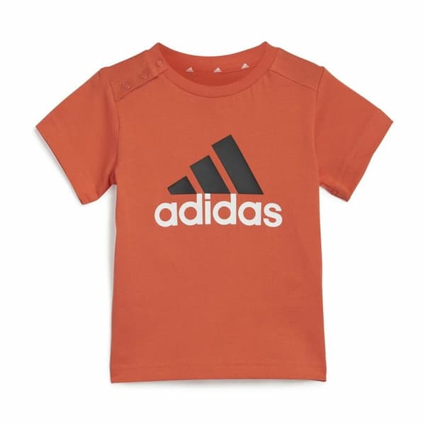 Sportstøj til Baby Adidas I Bl Co Set Sort Rød - 3-6 måneder