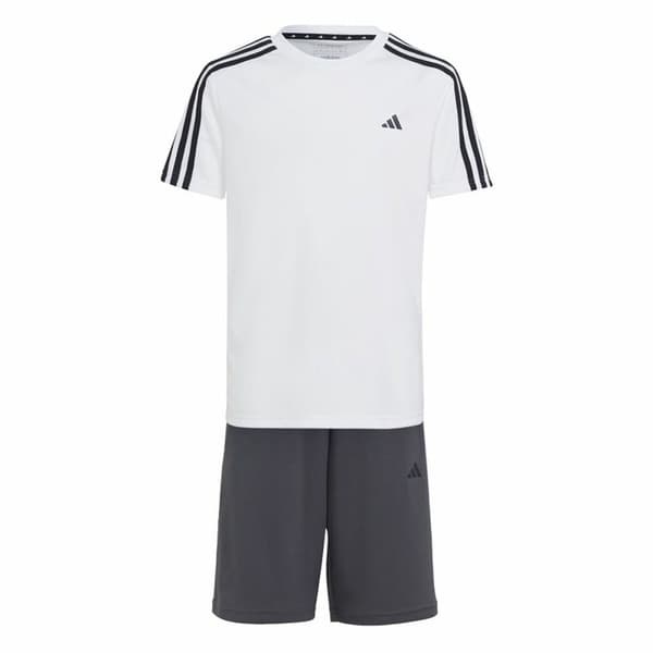 Sportstøj til Børn Adidas Essentials Hvid Sort - 15-16 år