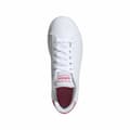 Miniatyrbillede 3 af 9: Løbesko til børn Adidas Advantage Pige Hvid - 30