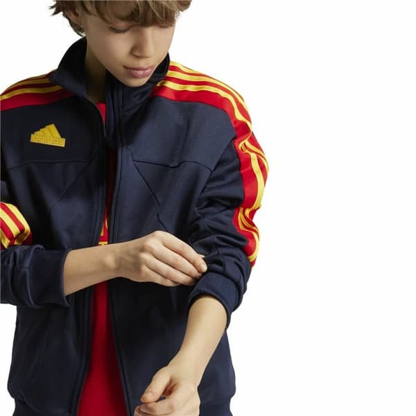 Sweaters uten Hette Adidas Tiro Nations Pack Track Blå - 15-16 år