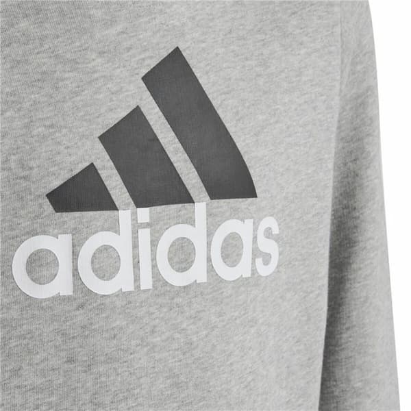 Tröja med huva Barn Adidas Essentials Grå - 7-8 år