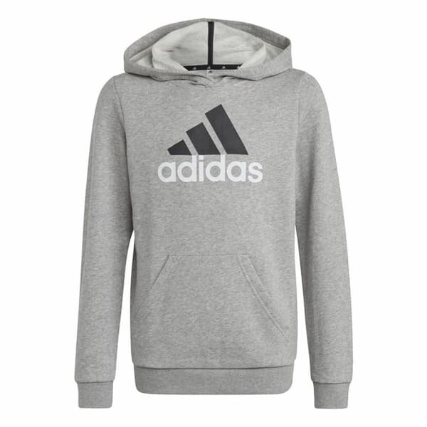 Tröja med huva Barn Adidas Essentials Grå - 7-8 år