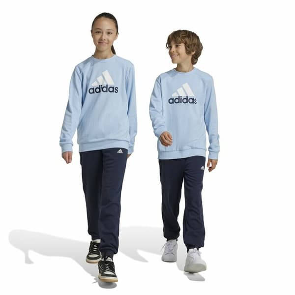 Treningsdrakt for barn Adidas Essentials Blå - 9-10 år
