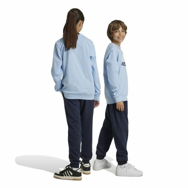 Treningsdrakt for barn Adidas Essentials Blå - 9-10 år
