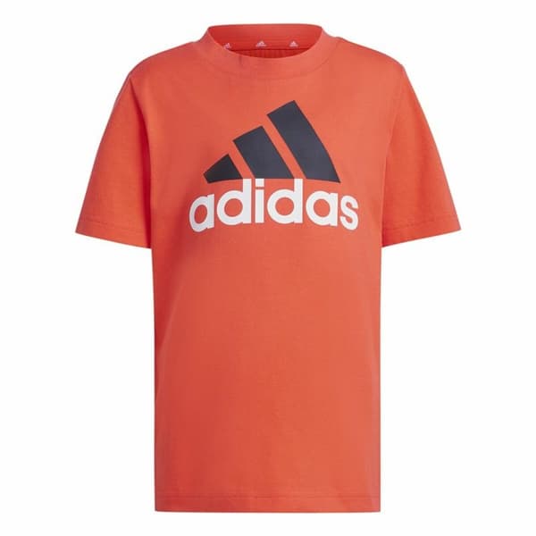 Sportsantrekk for barn Adidas Essentials Svart Oransje - 6-7 år