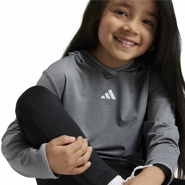 Treningsdrakt for barn Adidas And Little Grå - 3-4 år
