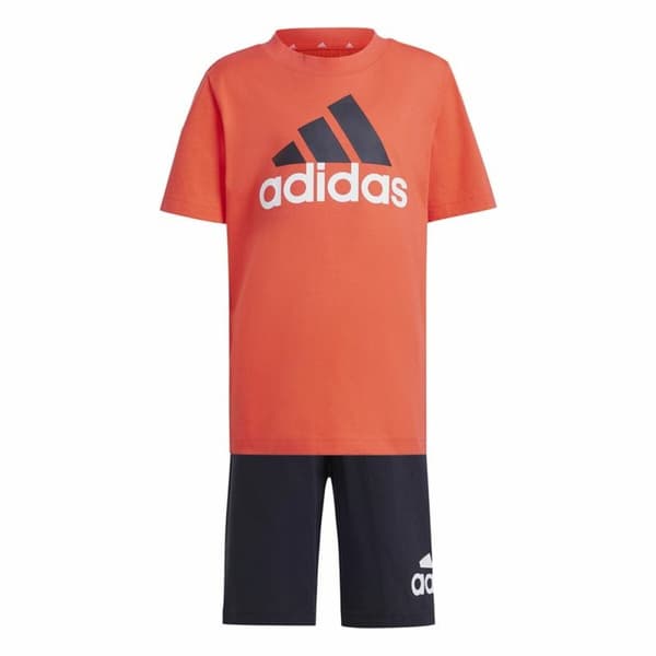 Lasten urheiluasu Adidas Essentials Musta Oranssi - 3-4 vuotta