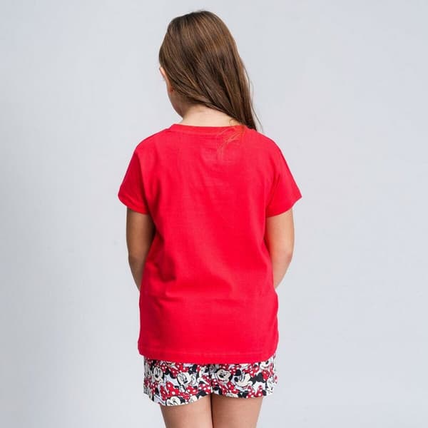 Sommarpyjamas Minnie Mouse Röd - 10 år