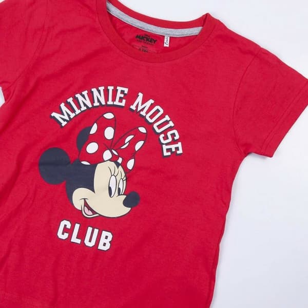 Sommarpyjamas Minnie Mouse Röd - 10 år