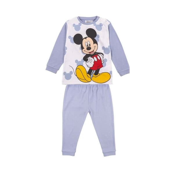 Pyjamas Barn Mickey Mouse Blå - 18 månader