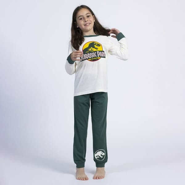 Pyjamas Barn Jurassic Park Beige - 5 år
