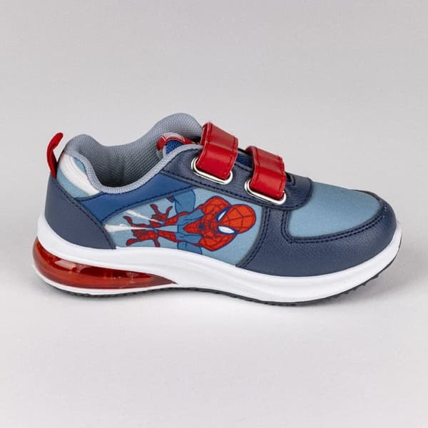 Sportskor med LED Spider-Man Velcro Blå - 29