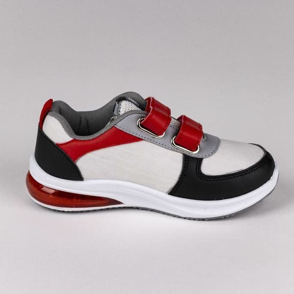 Sportskor med LED The Avengers Velcro Svart - 28