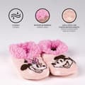 Miniatyrbild 4 av 9: Hustofflor Minnie Mouse Rosa - 32-35