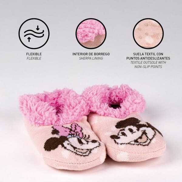 Hustofflor Minnie Mouse Rosa - 28-31