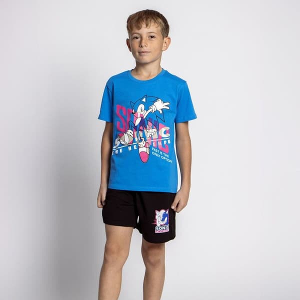 Pyjamas Barn Sonic Blå - 10 år