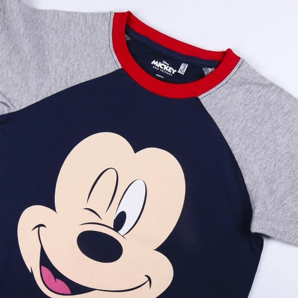 Børnepyjamasser Mickey Mouse Grå - 4 år