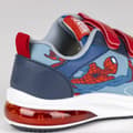 Miniatyrbillede 3 af 7: LED Træningssko Spider-Man Velcro Blå - 29