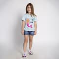 Miniatyrbillede 5 af 6: Børne Kortærmet T-shirt Gabby's Dollhouse Turkisblå - 2 år