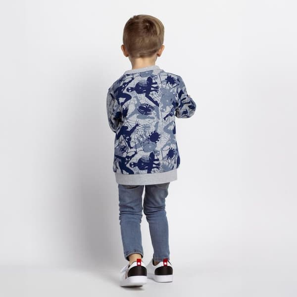 Sweaters uden Hætte til Børn Spider-Man Grå - 7 år