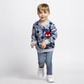 Miniatyrbillede 5 af 5: Sweaters uden Hætte til Børn Spider-Man Grå - 7 år