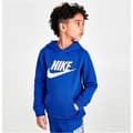 Miniatyrbillede 2 af 3: Hættetrøje til Børn Nike Club Hbr Blå - 5 år