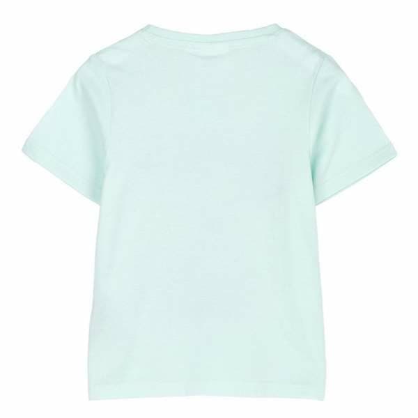 Børne Kortærmet T-shirt Stitch Grøn Turkisblå - 6 år
