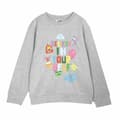 Miniatyrbillede 1 af 3: Unisex Sweaters uden Hætte Inside Out Grå - 8 år