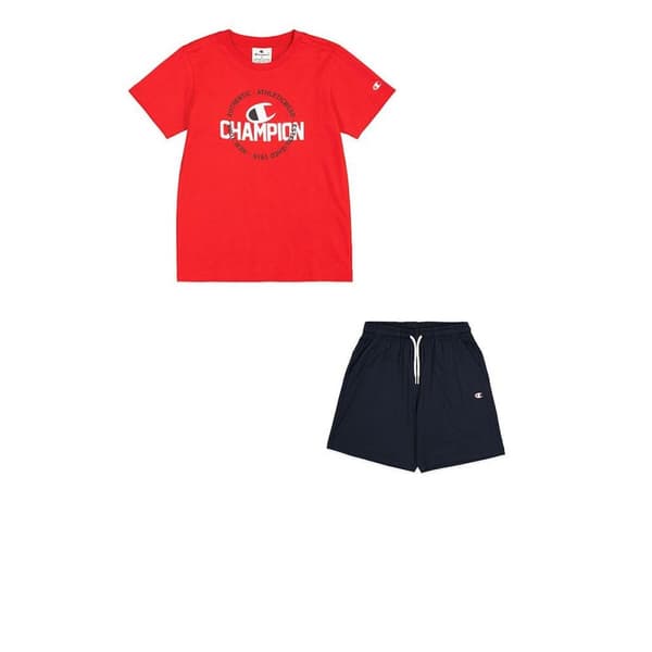 Set av kläder Champion CHAMPION SET 306991 CRD Röd - 6 år
