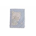 Pikkukuva 2 / 2: Baby blanket Bear Embroidery Blue Double