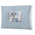 Miniatyrbild 2 av 2: Baby blanket Baby Comforter Blue Pink 90 x 75 cm