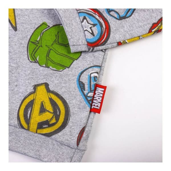 Lasten verkkapuku Marvel Sininen Harmaa Tummansininen - 24 kuukautta