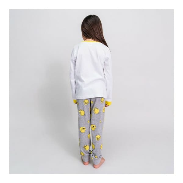 Pyjamat Lasten Looney Tunes Valkoinen - 3 vuotta