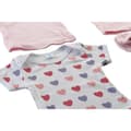 Pikkukuva 2 / 4: Vaatesetti DKD Home Decor Valkoinen Pinkki (2 osaa) Puuvilla 0-6 kuukautta