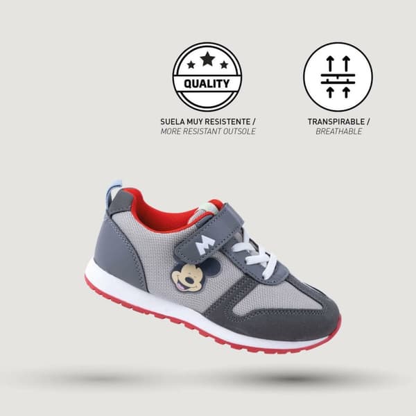 Lasten urheilukengät Mickey Mouse Harmaa - 23
