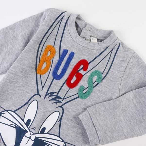 Lasten verkkapuku Looney Tunes Harmaa - 3 kuukautta