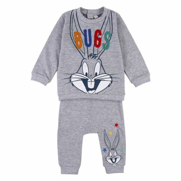 Lasten verkkapuku Looney Tunes Harmaa - 3 kuukautta