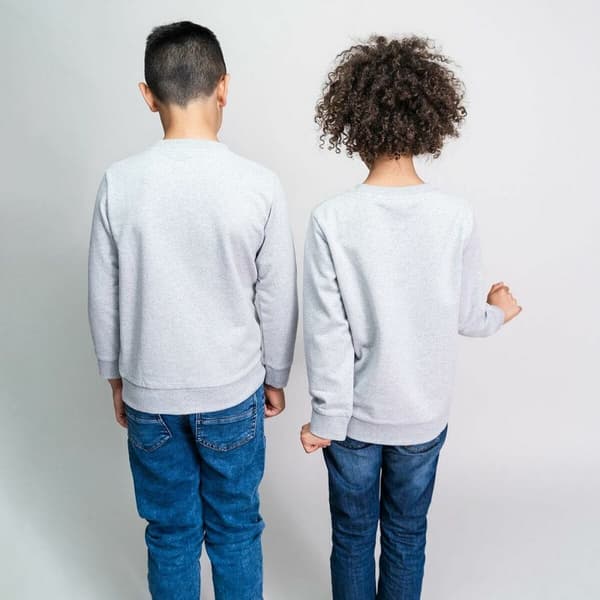 Lasten huputon collegepaita Mickey Mouse Harmaa - 10 vuotta