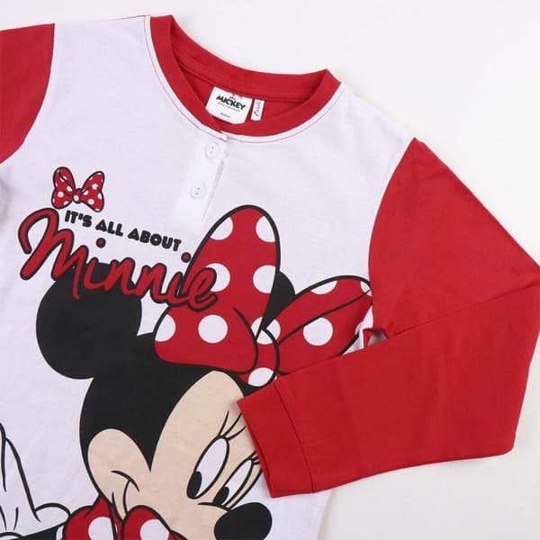 Pyjamat Lasten Minnie Mouse Punainen - 6 vuotta