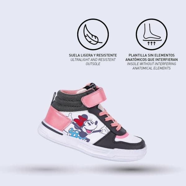 Lasten vapaa-ajan saappaat Minnie Mouse Pinkki - 30