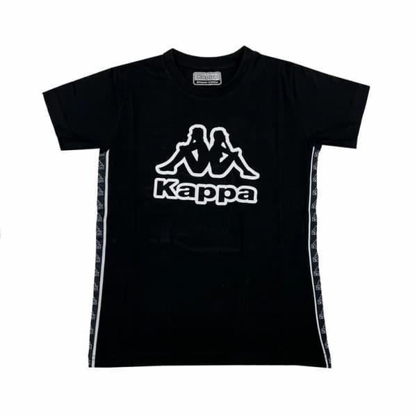 Lasten urheiluasu Kappa 8036K00067 Musta 2 Kappaletta - 16 vuotta